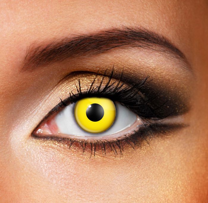HALLOWEEN LENSES YELLOW